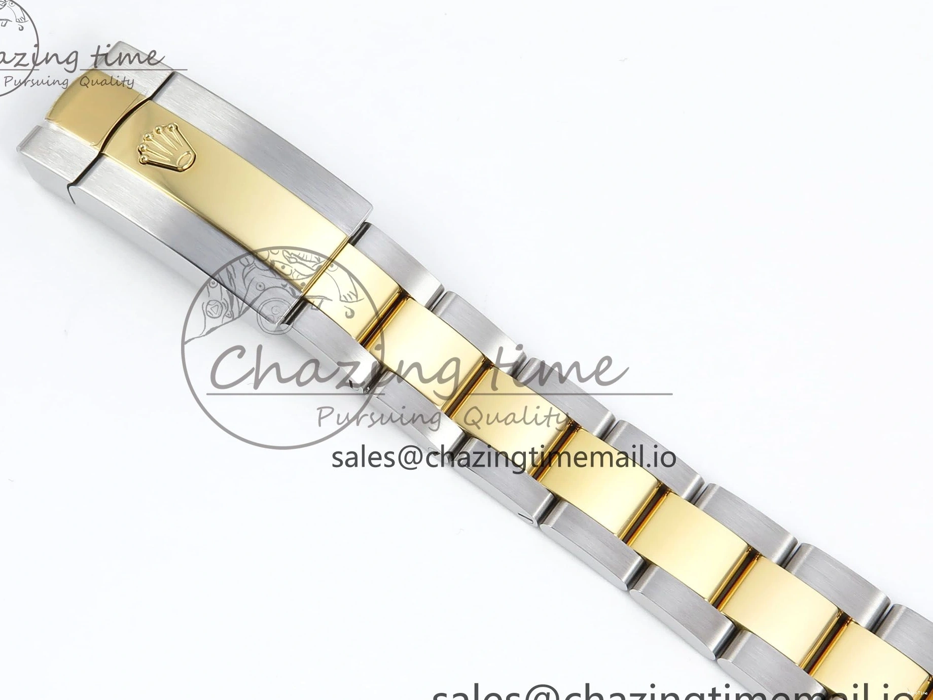 MiroTime 0317 DateJust 31 278383RBR ARF 1:1 Best Edition 904L Steel White Roman Dial Diamonds Bezel on SS YG Oyster Bracelet ETA Cozy 400